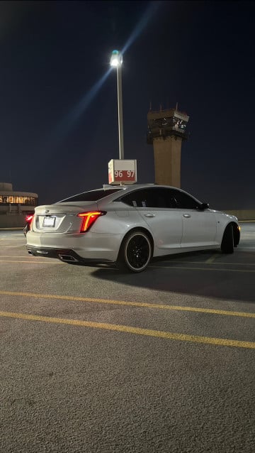 Vogue 245/45R19 White/Gold tires on a 2020 CADILLAC CT5 PREMIUM LUXURY