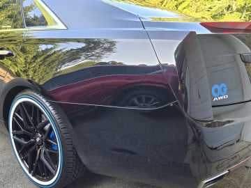 Vogue 245/40R20 White/Blue tires on a 2017 CADILLAC XTS LUXURY