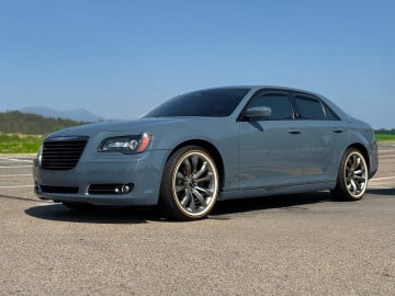 245/40R20 White/Gold tires on a 2023 CHRYSLER 300 TOURING AWD