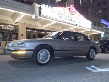 215/70R15 White/Gold tires on a 1998 BUICK LE SABRE