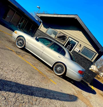 245/40R20 White/Gold tires on a 2002 BUICK LE SABRE