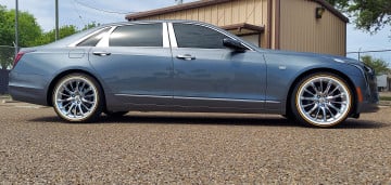 245/45R19 White/Gold tires on a 2020 CADILLAC CT6 PREMIUM LUXURY