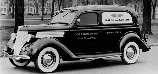 Vogue Tyre Delivery Truck circa 1937